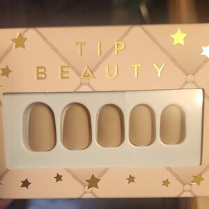 Beige Press-On Nails